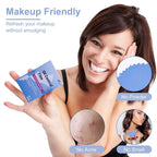 Great Absorbent Oil Blotting Sheets for Face - 10% Larger Oil Control Film 4pk/200 Makeup Friendly Blotting Paper for Oily Skin, High-Performance, Tear-proof Oil Absorbing Tissues