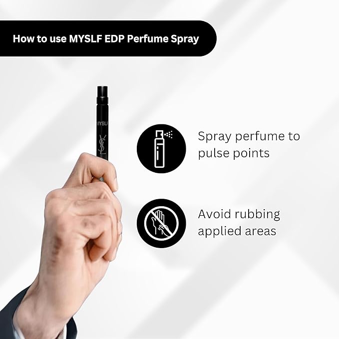 YVES SAINT LAURENT MYSLF Eau de Parfum Travel Spray 0.33 oz / 10 ml eau de parfum spray