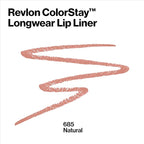 REVLON Lip Liner, Colorstay Lip Makeup with Built-in-Sharpener, Lip 01 oz