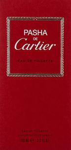 CARTIER Pasha de Cartier | Eau de Toilette | Fragrance for Men | Classic Fougere Accord with Lavender and Patchouli | 100 mL / 3.3 fl oz
