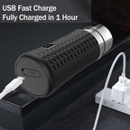 Mini Razors for Women, Upgraded Portable Powerful Electric Razors for Men, Facial Hair Remover for Women, Painless Face Shaver for Travel and Office Business Trips Black