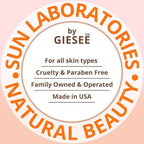 Sun Laboratories By Giesee Ultra Dark Self Tanning Lotion 32 oz - Organic Sunless Tanning Lotion, Extra Dark Self Tanner, Natural Self Tanning Lotion for Face & Body, Instant Tan Glow Beauty