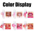 6pcs Lip Plumping Booster Gloss Set, High Shine Glossy & Pearl Effect, 6 Colors Hydrating Liquid Lipstick Set, Infused with Hot Chili Extract for Plumper Looking Lips