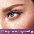 Kaely 1.5mm Skinny Gel Eyeliner Pencil,Grape Purple Cat Eye Liner Makeup Pen,Cream Smooth Eyeliner Crayon,delineador de ojos contra el agua,Waterproof Long Lasting 16 Hour,Vegan & Cruelty Free,05