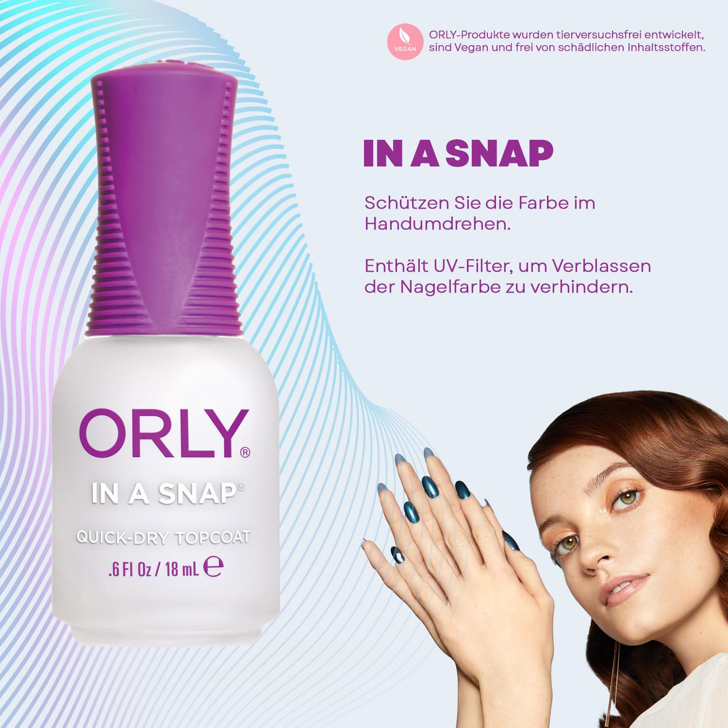 Orly Nail Dryer, Sec'n Dry, 0.6 Ounce (Pack of 2)