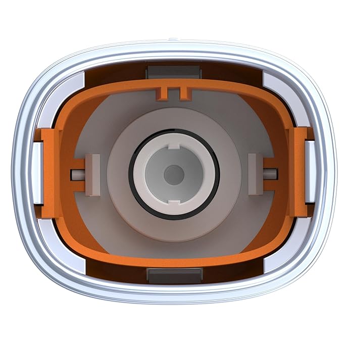 Replacement Facial Shaving Head - Detachable Blade for Smooth Shaving, Orange