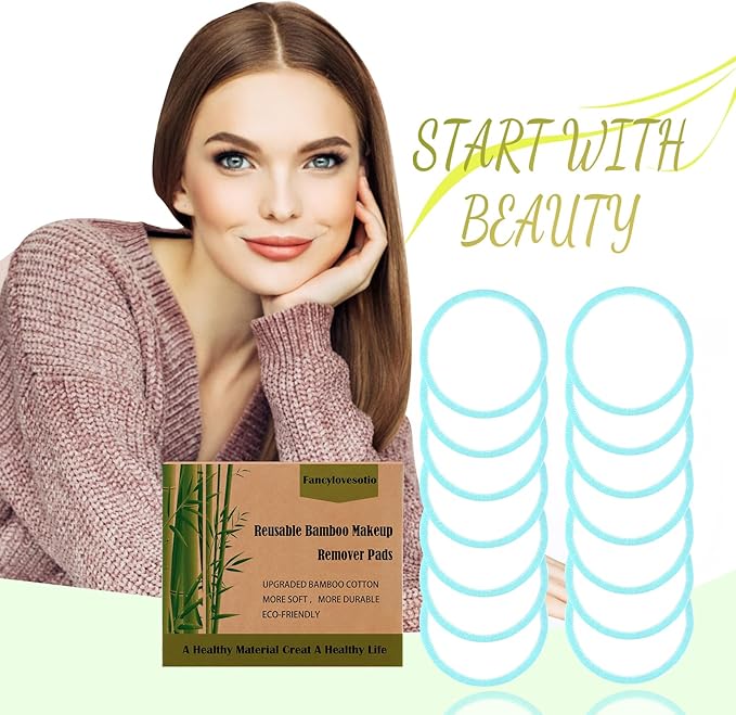 30 pack reusable makeup remover