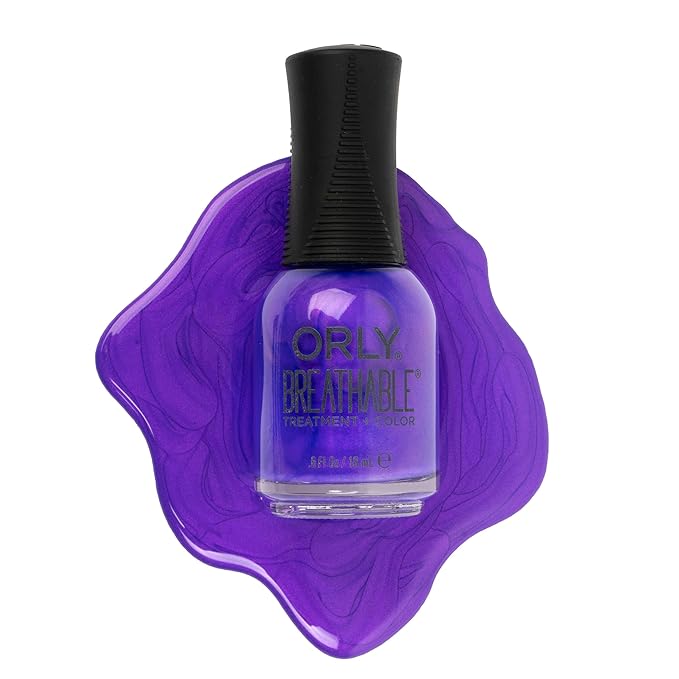 Orly Melting Point Nail Polish Collection | Aqua Blue Shimmer | Long-Lasting, Full Coverage Formula with Gripper Cap | Vegan & Cruelty-Free (Glass Act)