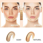 2pcs Skin Tone Adjusting CC Cream SPF 50, Tone(Natural Color)