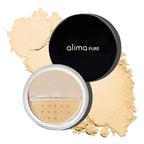 Alima Pure Matte Foundation Loose Mineral Powder Foundation Makeup, Loose Powder Makeup Oil Free Talc Free Powder, Natural Makeup Mineral Foundation Full Coverage Natural Foundation Powder .15 oz/4.5g
