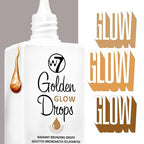W7 Golden Glow Drops - Liquid Bronzing Drops For Flawless Skin & A Radiant Finish