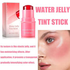 Milk Cooling Water Jelly Tint, Jelly Blush Stick Makeup Jelly Tint, Milk Jelly Blush, Cruelty Free, Blush Stick for Cheeks and Lips