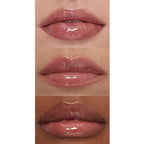 e.l.f. Lip Plumping Gloss, High-Shine Sheer Color, Hydrates & Creates Fuller Lips With Vitamin E, Vegan & Cruelty-Free, Chocolate Glaze, 0.1 Fl Oz