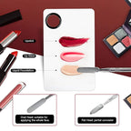 Upgrade Mixing Makeup Palette, Heart Stainless Steel Cosmetic