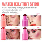 4 PCS Multi-Use Jelly Tint blush Stick, Cooling Cooling