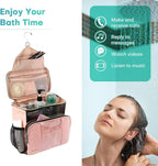 Women's hanging travel toiletry bag
