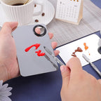 4 in 2 Set Makeup Mixing Palette, Stainless Mixing