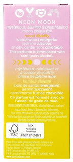 Pacifica Beauty Neon Moon Spray Perfume - Energetic Sandalwood Jasmine Smoky Cardamon - Clean Vegan Eau de Toilette, 1 fl oz