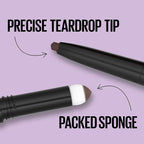 Maybelline Express Brow 2-In-1 Pencil and Powder Eyebrow Makeup, Light Blonde, 1 Count