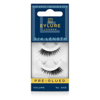 Eylure Press On Pre-Glued False Eyelashes, 3/4 Length Lashes, No. 005, 1 Pair