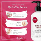 Naturals Hand & Body Lotion - Citrus Rose Scented, Deep Hydration Lotion for Dry Skin, With Shea Butter & Aloe Vera, Natural & Organic Ingredients, Paraben-Free, 12 Oz