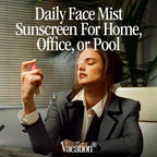 Vacation Super Spritz SPF 50 Face Mist, Daily Face Sunscreen Spray, Clean & Lightweight, Water-Resistant, Non-Comedogenic, Vegan, Travel Size, 2.2 Fl. Oz. (Value Pack of 3)