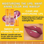 Super Lustrous Lip Oil, Non-Sticky, Hydrating, Hypoallergenic, Waterproof, High Shine Finish (06# Deep Berry)