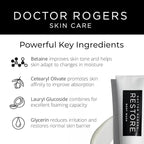 Doctor Rogers Hydrating Body Wash, Moisturizing Shower Cleanser, Dermatologist-Created Bath Soap For Women & Men, Cleanses & Repairs the Skin Barrier, Paraben & Sulfate-Free, 236 ml / 8 fl oz