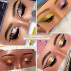 Silicone Makeup Mannequin Face, Makeup Practice Face Board