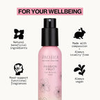 Pacifica Hair Mist Perfume & Full Body Spray for Women - Passion Fruit Body Mist Fragrance w/Pineapple, Orange Blossom, Vanilla, Sandalwood & Bergamot – Alcohol-Free, Vegan & Cruelty-Free, 5 oz