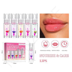 Lip Oil Tinted, Joyeee 6pcs Moisturizing Lip Glow Moisturizing