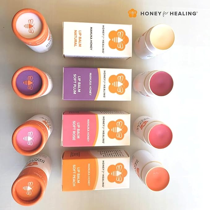 Lip Balm Moisturizer with Manuka Honey (Natural)