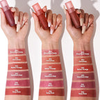 KIMUSE Water Gel Lip Tint 6 Colors Set, Highly Pigmented Long Lasting Moisturizing Glossy Lip Stains, Hydrate Lightweight Lip Gloss Makeup