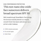 Supergoop! Mineral Sheerscreen SPF 30 PA+++, 1.5 fl oz - 100% Mineral, Broad Spectrum Face Sunscreen + Primer + Helps Filter Blue Light - Satin Finish - For All Skin Types