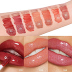 Dual Ended Liquid Lipstick with Shinny Glitter Lip Glitter