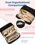Bagsmart travel makeup bag large