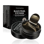 Under Eye Patches for Puffy Eyes: 60PCS Collagen Eye Gels Pads - Black Pearl Under Eye Mask - Reduce Dark Circles & Bags - Skin Eye Care Products