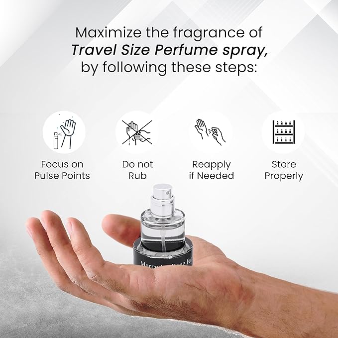 Mercedes-Benz Cologne for Men – Mini Travel Spray, 0.68 Ounce