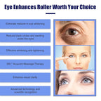 Caffeine Eye Cream with 360° Eye roller for Puffy Eyes -Under Eye Cream for Dark Circles and Puffiness - 5% Caffeine Eye Serum Reduce Wrinkles, Fine Lines and Under Eye Bags