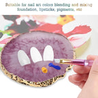 Nail Art Palette, Natural Resin Stone Nail Art