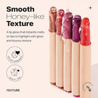 Nature Republic HONEY MELTING LIP (00 CHAI MILK TEA) SOFT LIP STICK Hydrating Gloss, Moisturizing balms, Sheer tint, Shine & Nude, Glowy Finish, korean make up