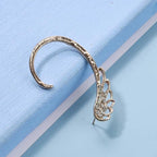Boho Rhinestone Angel Wing Ear Climber