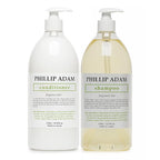 Phillip Adam Fragrance Free Shampoo and Conditioner Set - Sulfate Free & pH Balancing - 33.8 Ounce Each