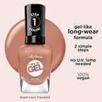 Sally Hansen Miracle Gel™, Road Less Traveled, Long Lasting, Gel-Like Formula, No UV Lamp Needed, Orange Nail Polish