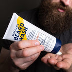 Duke Cannon Supply Co. Beard Wash Citrus Hefeweizen, 6 Fl Oz - Made with Plant-Based Ingredients to Strengthen, Rejuvenate, Soften and Condition