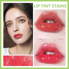 6 Colors Lip Tint Stain Set, Korean Velvet Lip
