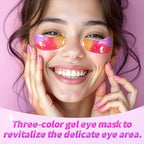 Eye Masks (24 Pairs) - Gift for Her - Under Eye Patches for Dark Circles, Puffiness, Wrinkles, Soothing & Hydrating, Skincare Eye Gel Pads, Beauty Essential for Women, Bridesmaid Gifts