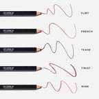 Saie Lip Liner 101 - Lip Pencil Made with a Creamy, Soft Matte Formula for a Naturally Framed or Fully Filled Look - Supercharged with Shea Butter & Jojoba Oil - French (.05 oz)