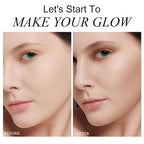 KYDA Face Sculpting Contour Palette, Smooth Matte Contour Contour Makeup-TAUPE