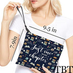 Book lovers gifts makeup bag